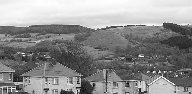 Tucked
                in a Welsh valley, the village of Cwmafan