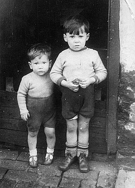 John
                  and his older brother Alan