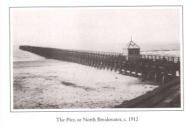 Photo of old pier at Aberafan